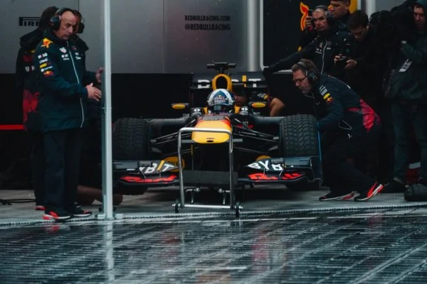 Formula 1 car racing